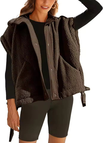 Chaleco Sherpa™ Abrigo sin mangas mujer