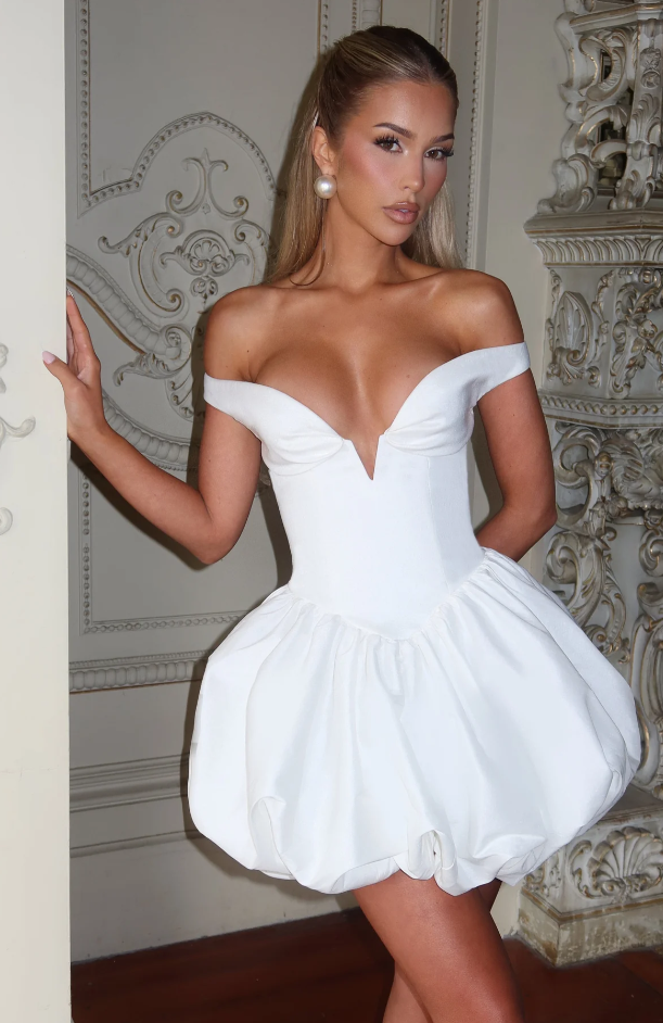 Vestido mini Eileen - Rubor