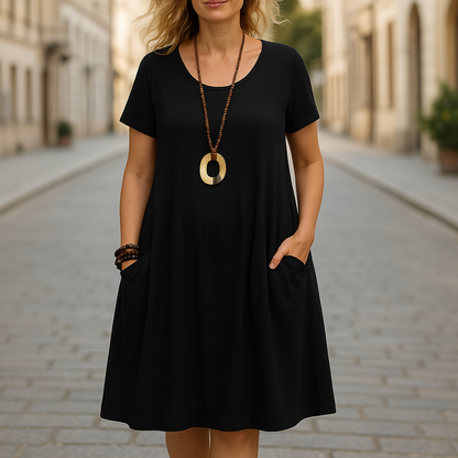 Sophie - Robe Élégante avec Couverture Subtile du Ventre