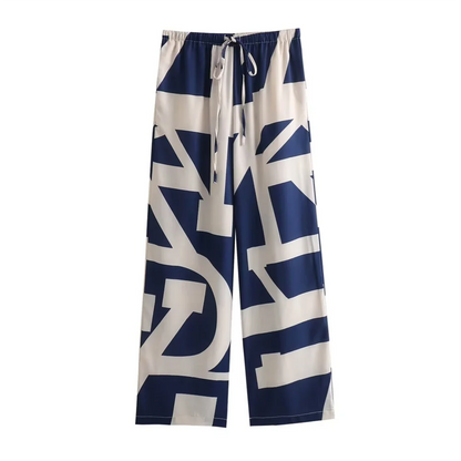 ALICIA™ CONJUNTO DOS PIEZAS CAMISA + PANTALON INFORMAL