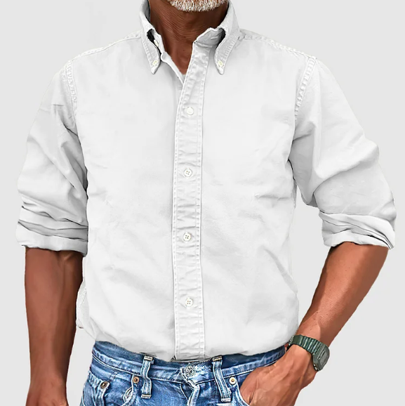 Nelson | Camisa esencial de manga larga