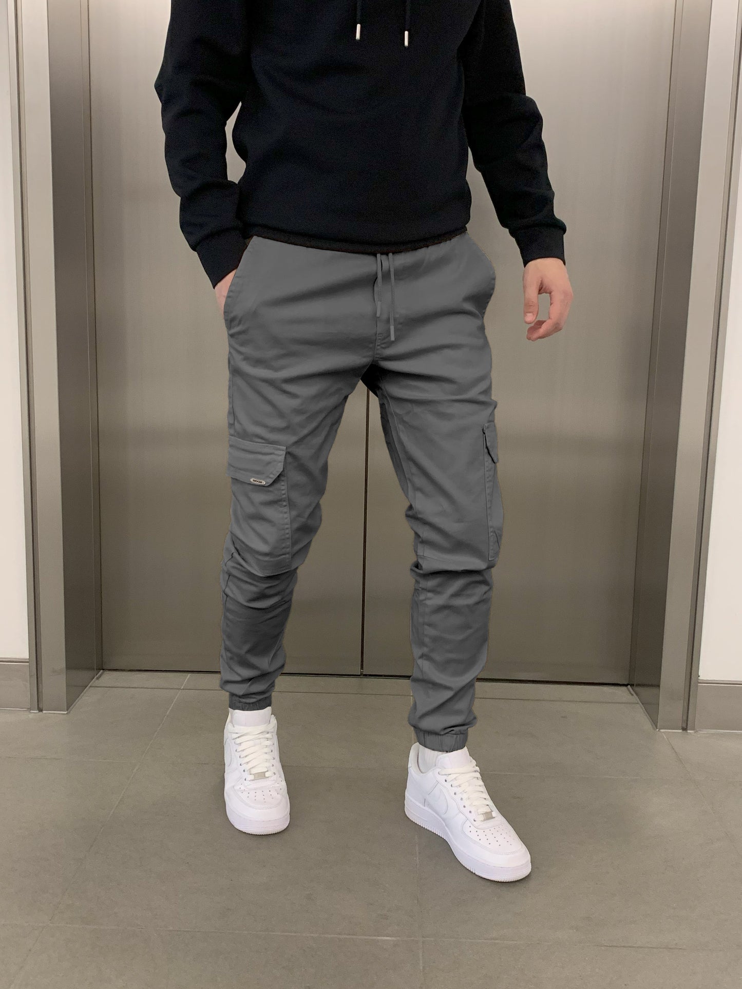 PANTALON CARGO COUPE JOGGER